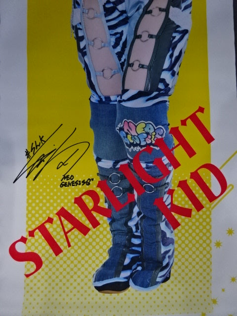 スターダム　スターライトキッド　等身大タペストリー STARDOM 新品 スターダム×TOWER RECORDS 2025 スターライト・キッド 等身大