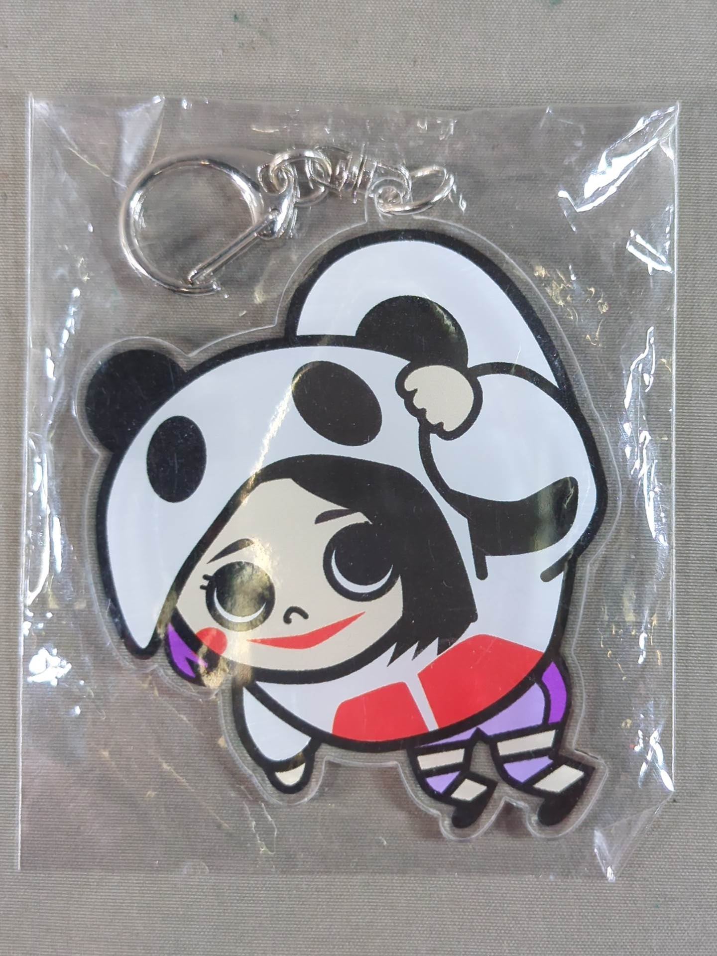 笹村あやめ ぶらりんルキーホルダー(パンダ)