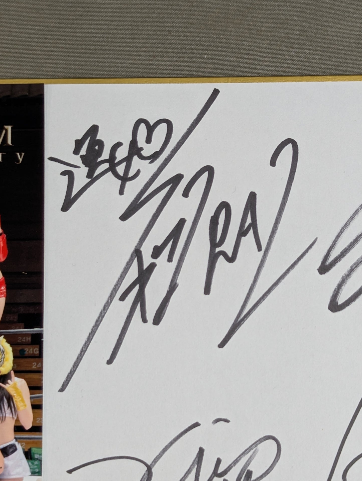 ★ Stardom flag 5th anniversary 11 ★ fighters post (photo attached)