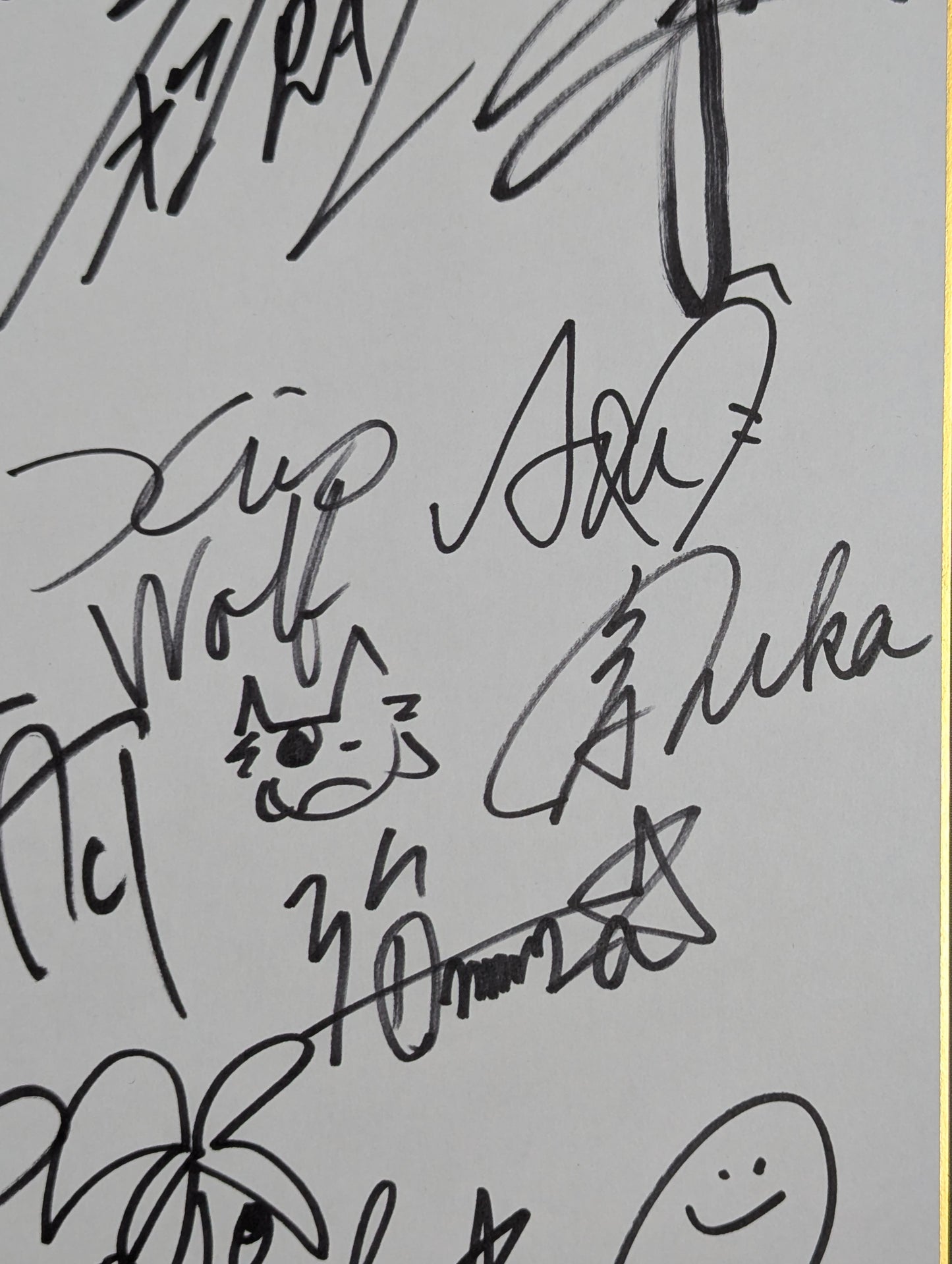 ★ Stardom flag 5th anniversary 11 ★ fighters post (photo attached)