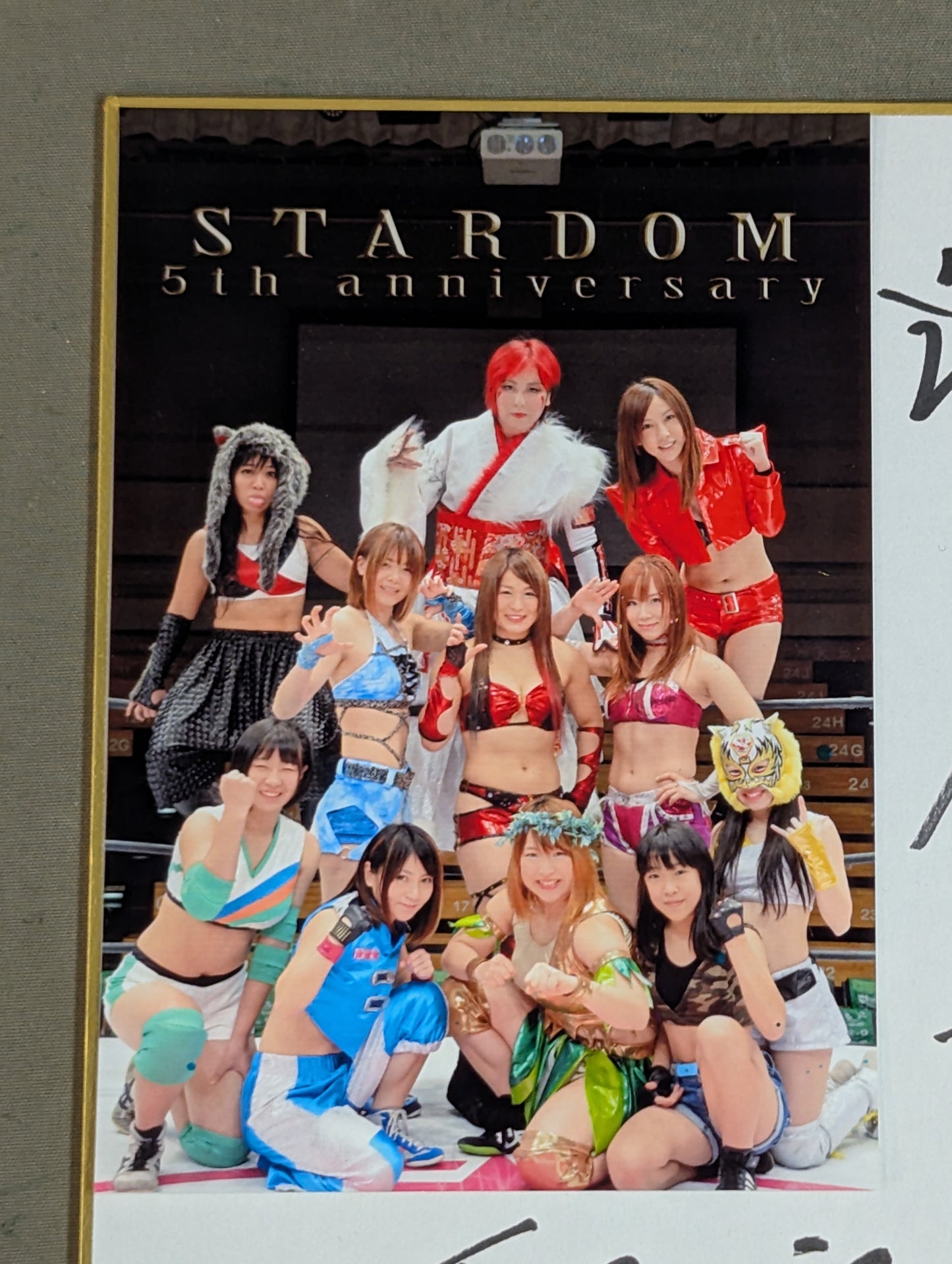 ★ Stardom flag 5th anniversary 11 ★ fighters post (photo attached)
