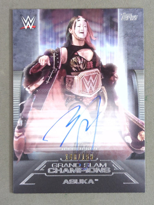 2021 Topps Asuka Official Autographed Card