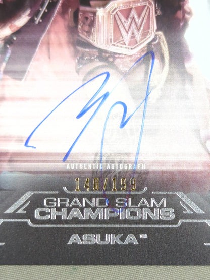 2021 Topps Asuka Official Autographed Card