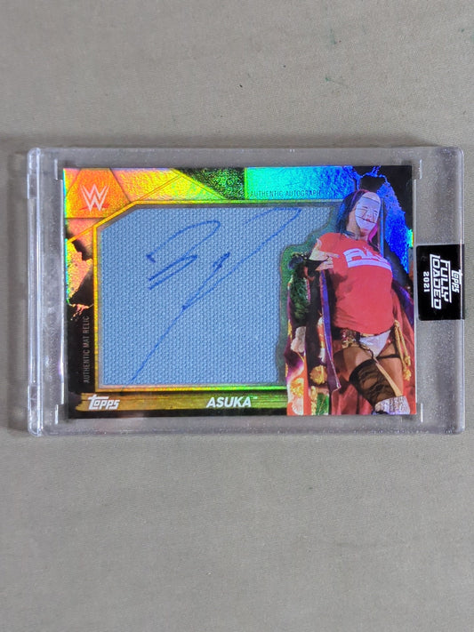 2021 Topps Asuka Official Autographed Matte Card