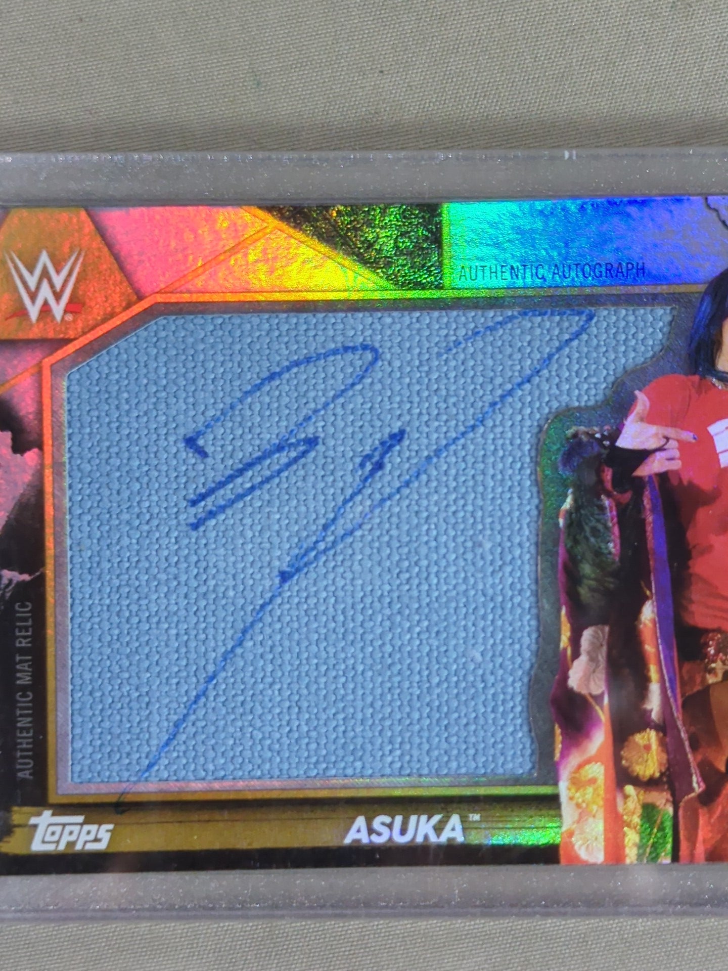 プロレス★アスカ ASUKA 21ToppsWWE 150枚限定直筆サインカード プロレス☆アスカ ASUKA 21ToppsWWE 150枚限定直筆サインカード