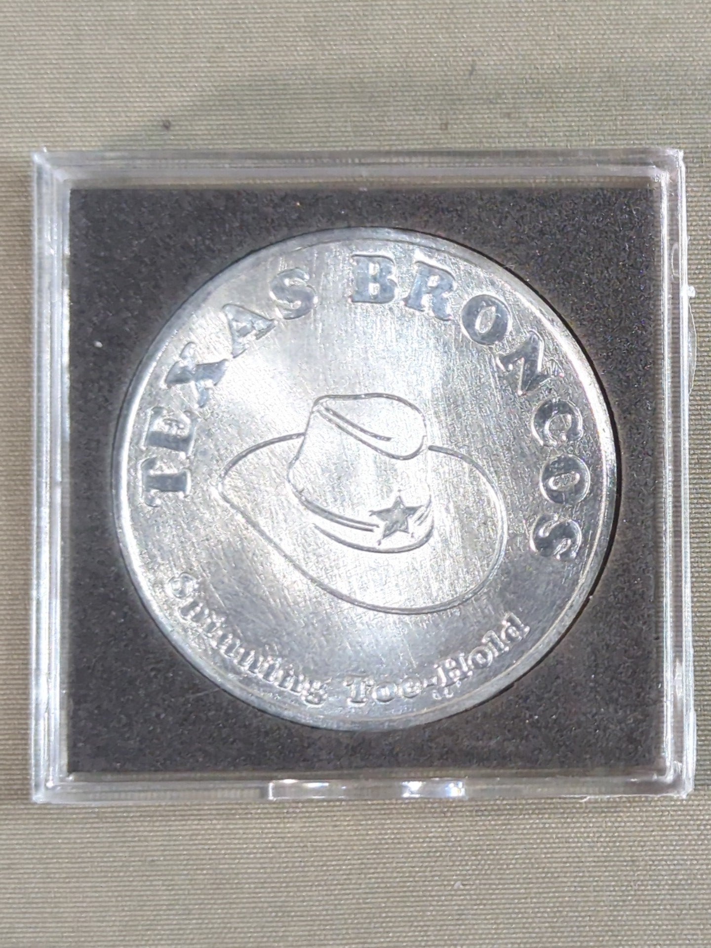 ★TEXAS BRONCOS★ Terry Funk Reissue Lucky Coin