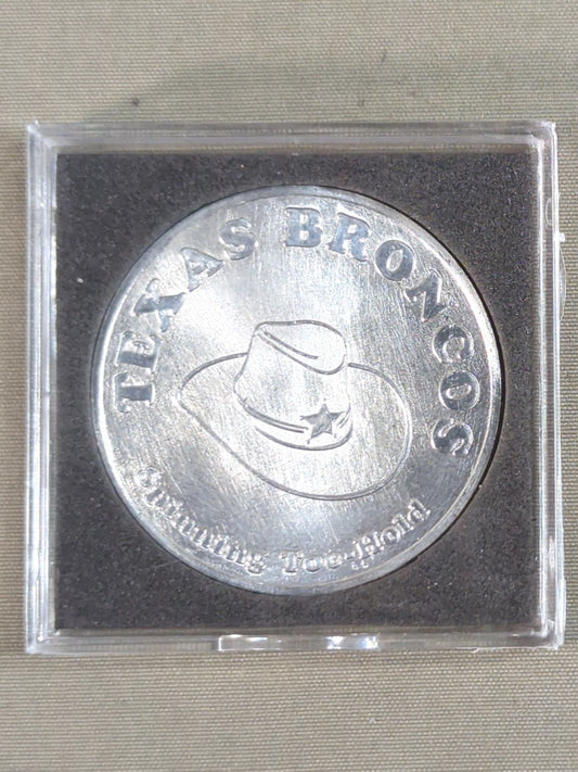 ★TEXAS BRONCOS★ Terry Funk Reissue Lucky Coin
