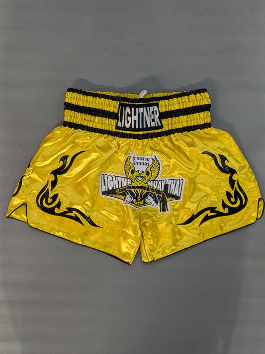 Muay Thai Trunks (5) (Yellow)