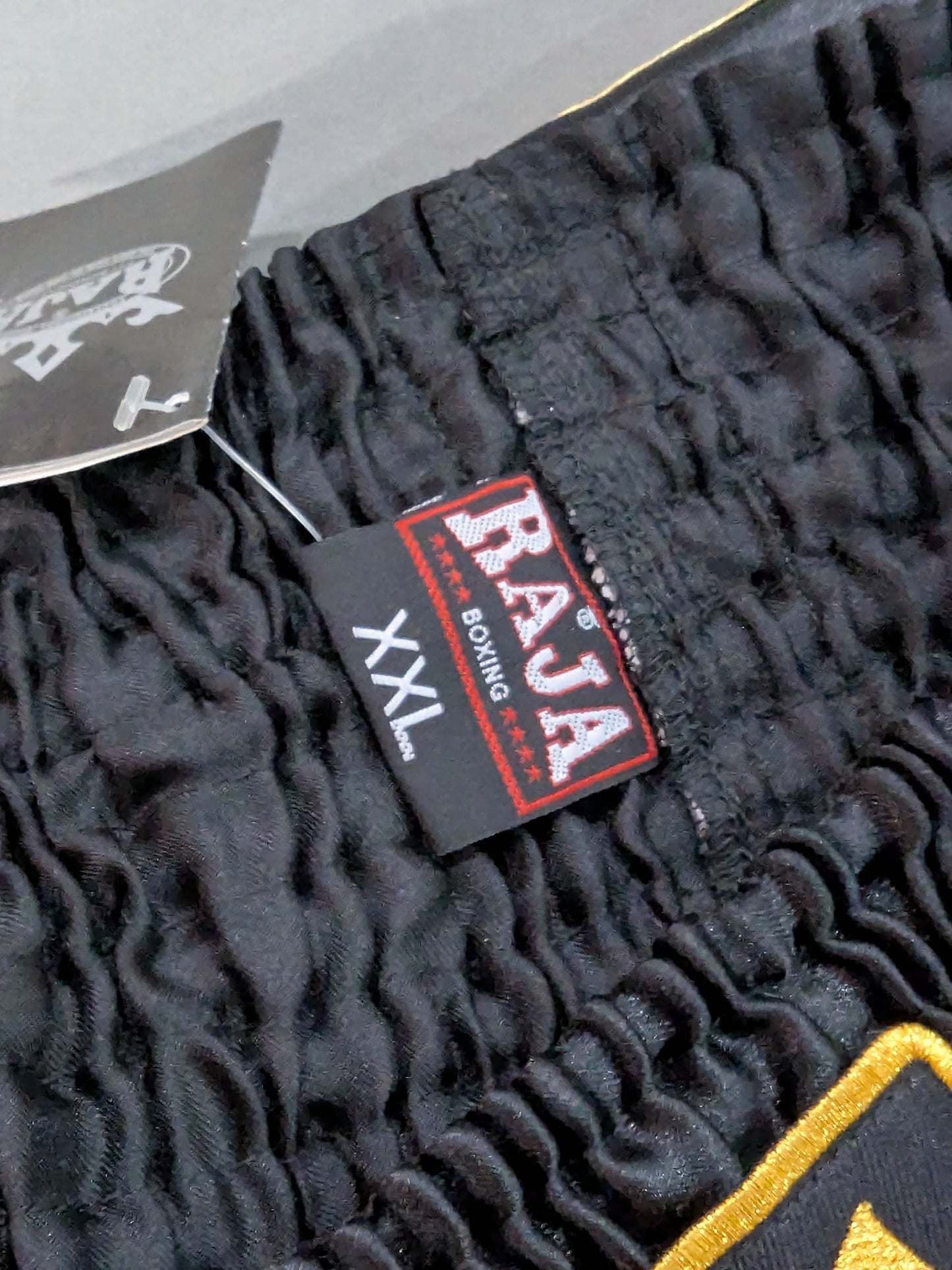 Muay Thai Trunks (6) (Black)