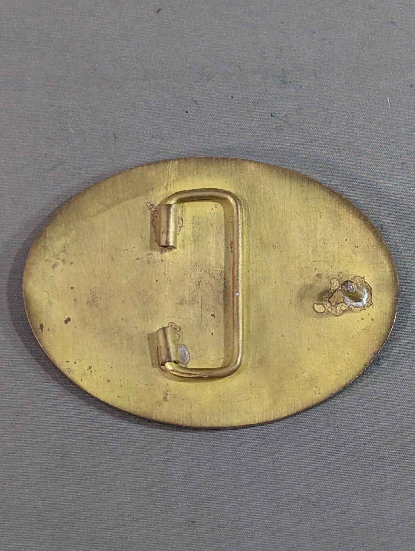 W☆ING promotion logo belt buckle (red)