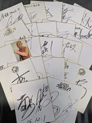 国内プロレスラー サイン色紙セット⑦ – 闘道館