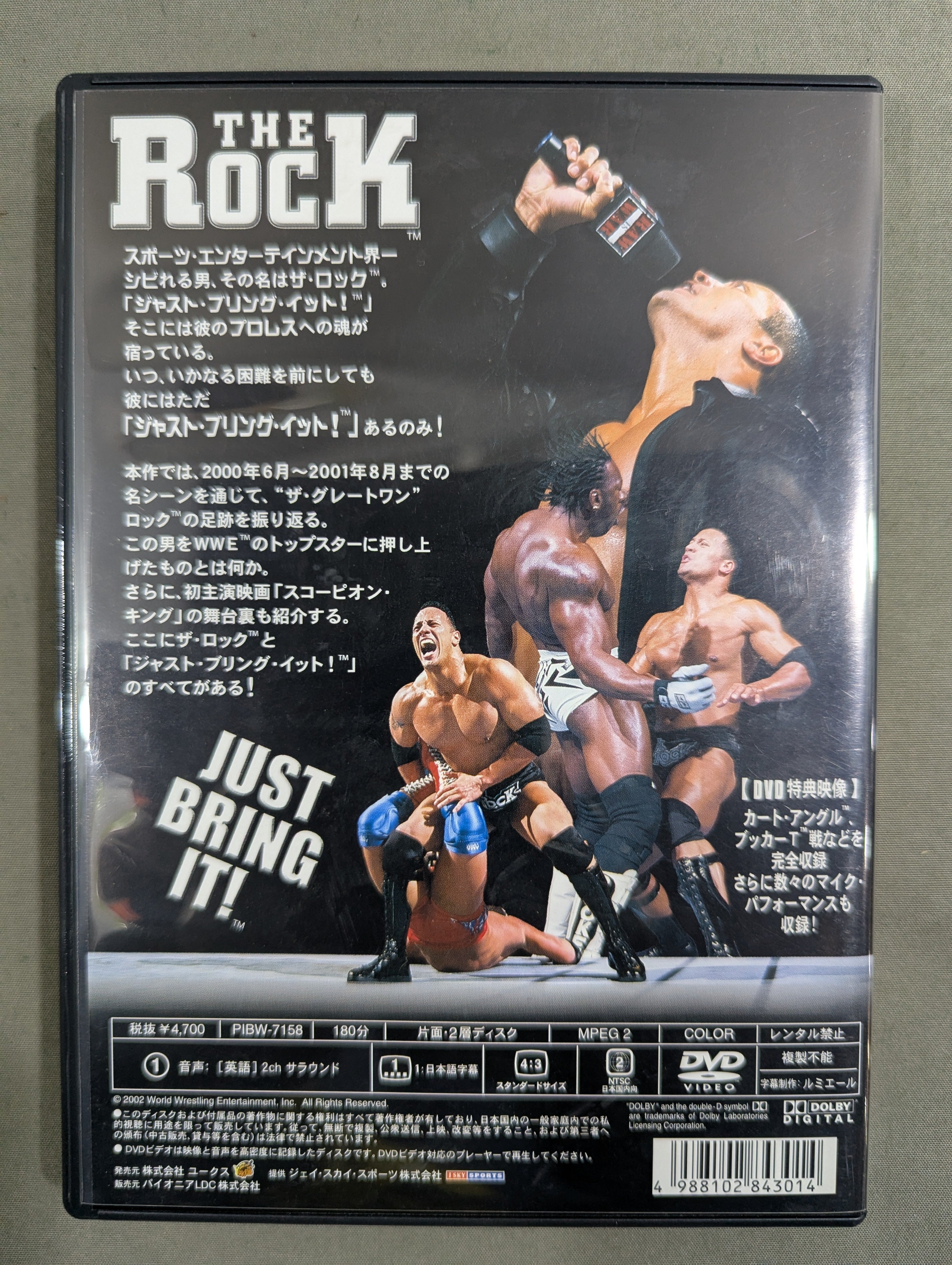 The Rock JUST BRING IT! – 闘道館