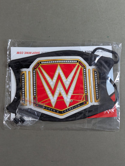 WWE RAW WOMEN'S CHAMPIONSHIP Face Mask