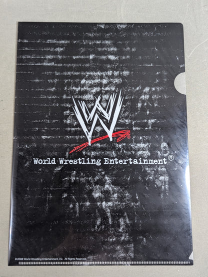 WWE plastic file folder set