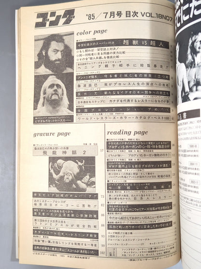 月刊ゴングVol.18 No.7