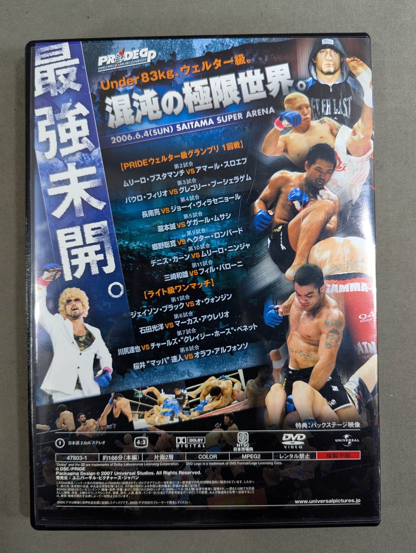 PRIDE 武士道 -其の十一- ☆PRIDE GP 2006 WELTER WEIGHT FIRST ROUND