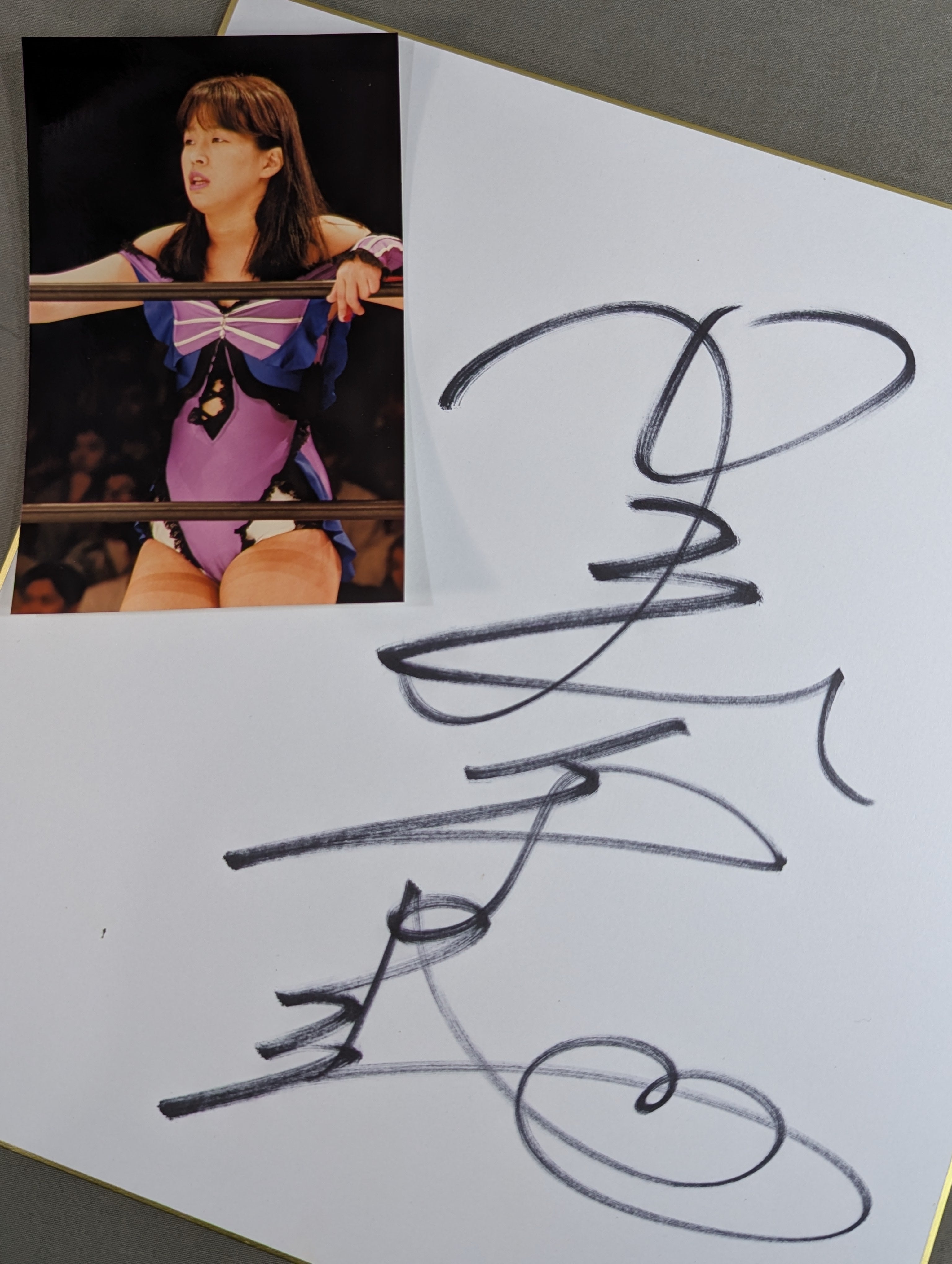 サイン色紙 – 闘道館