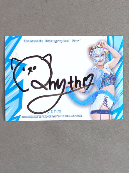 2024 BBM rhythm 公式サインカード