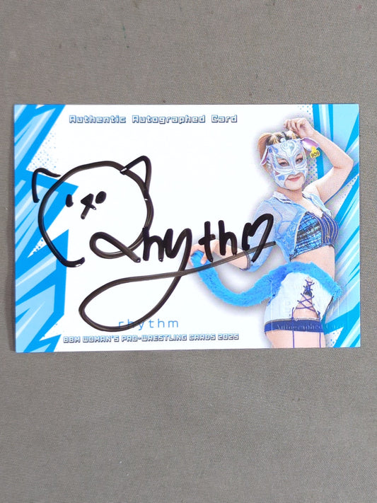 2024 BBM rhythm formula autographed card