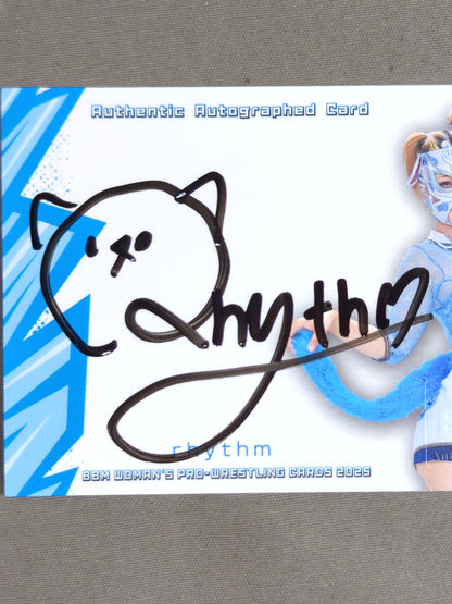 2024 BBM rhythm 公式サインカード