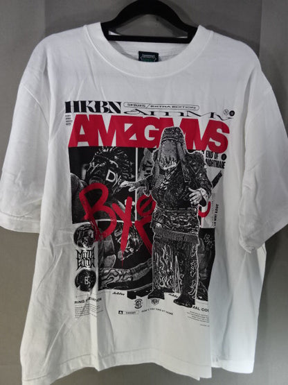 グレート・ムタ「HAKOBUNE SERIES AMAZING MOVES」Tシャツ①(ホワイト)