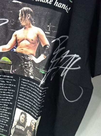 【直筆Wサイン】HAYATA＆Eita「NEWSPAOER」Tシャツ