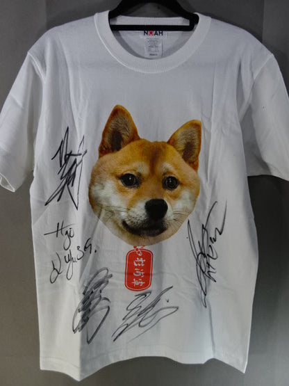 【5選手直筆サイン入り】杉浦軍 Tシャツ③(ホワイト)