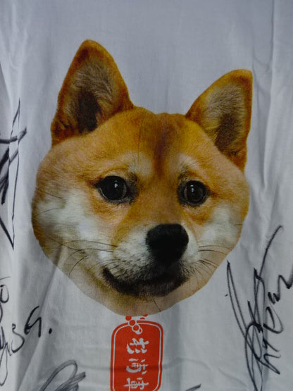 【5選手直筆サイン入り】杉浦軍 Tシャツ③(ホワイト)