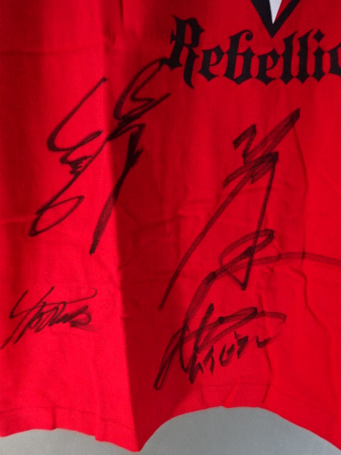 [6 fighters hand signed autograph Kongo Logo T-Shirt (1)
