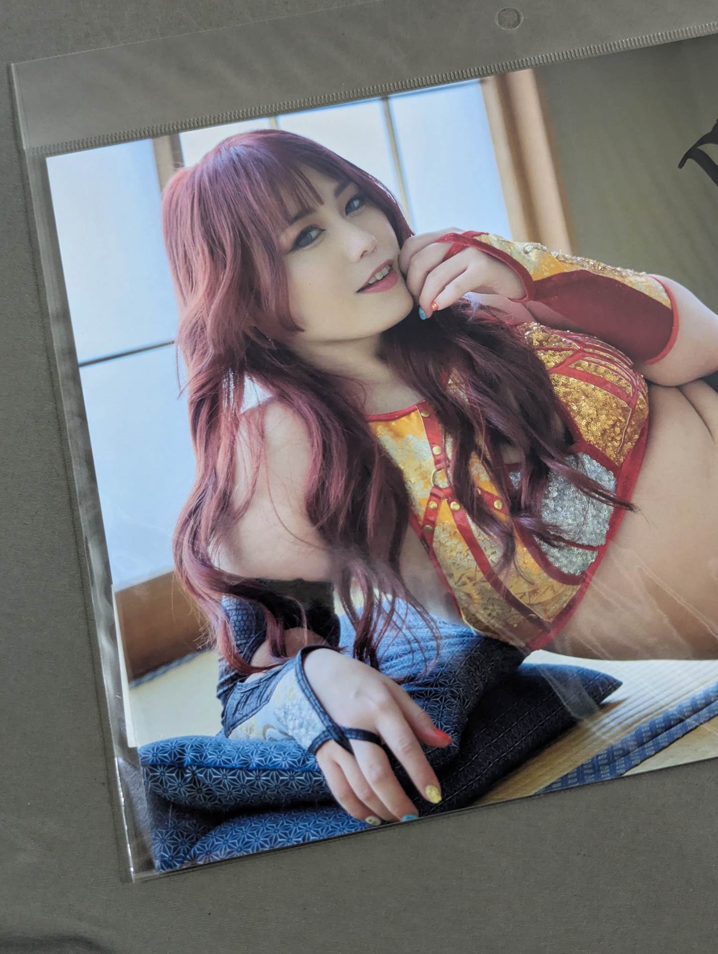 舞華 SPG 寝そべりポートレート