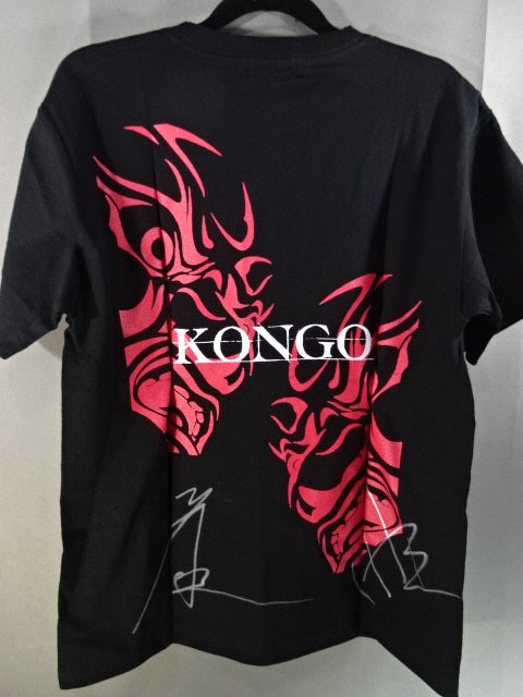 【2選手直筆サイン入り】金剛「REBELLIOUS SPIRIT」Tシャツ