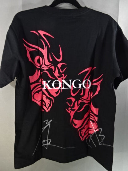 【2選手直筆サイン入り】金剛「REBELLIOUS SPIRIT」Tシャツ