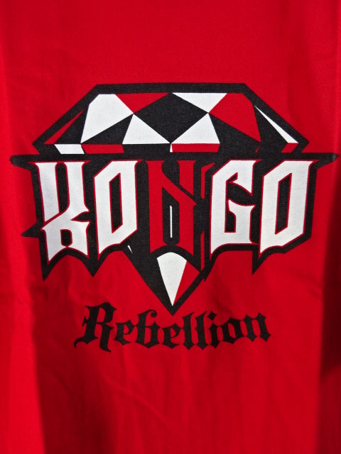 金剛 ロゴTシャツ①(レッド)