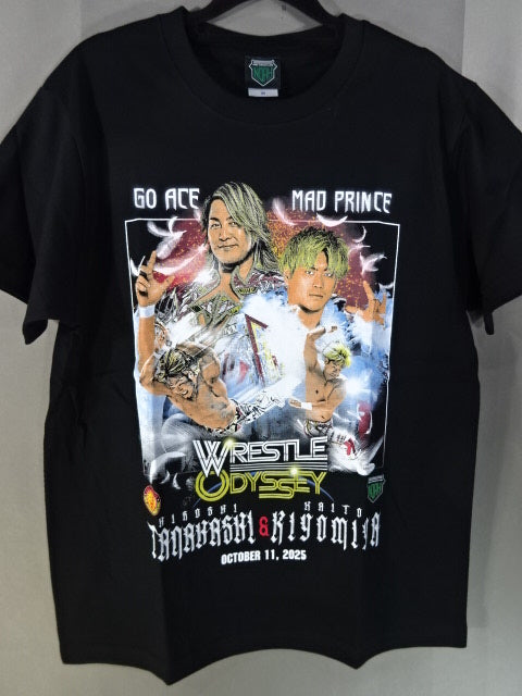 Hiroshi Tanahashi &Kaito Kiyomiya Tag Commemorative Visual T-Shirt