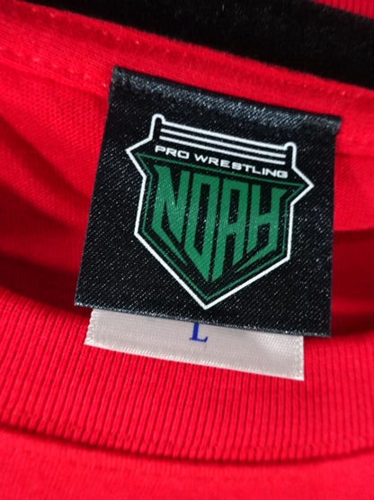 【7選手直筆サイン入り】金剛 ロゴTシャツ①(レッド)