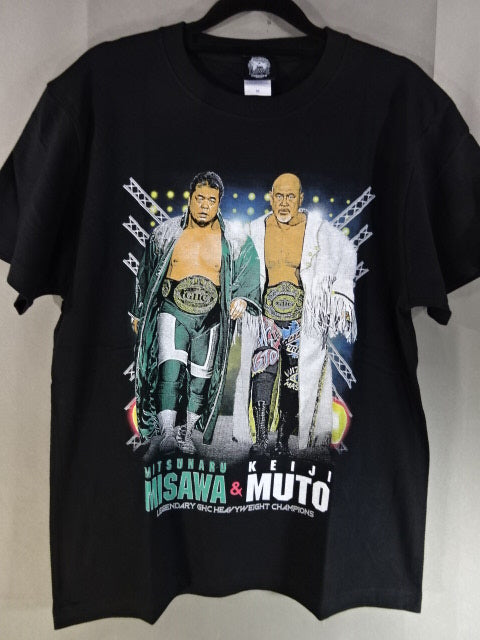 Muto Keiji &Mitsuharu Misawa T-shirt