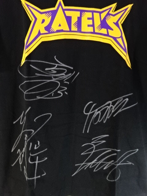 【4選手直筆サイン入り】RATEL’S Tシャツ