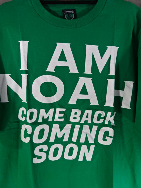 Go Shiozaki  "I AM NOAH COME BACK COMING SOON" T-SHIRT