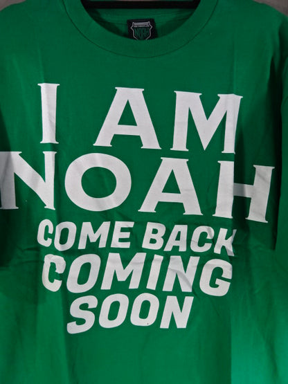 Go Shiozaki  "I AM NOAH COME BACK COMING SOON" T-SHIRT