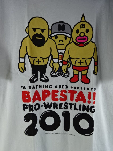 武藤敬司　A BATHING APE A BATHING APE×武藤敬司×キン肉マン コラボTシャツ – 闘道館