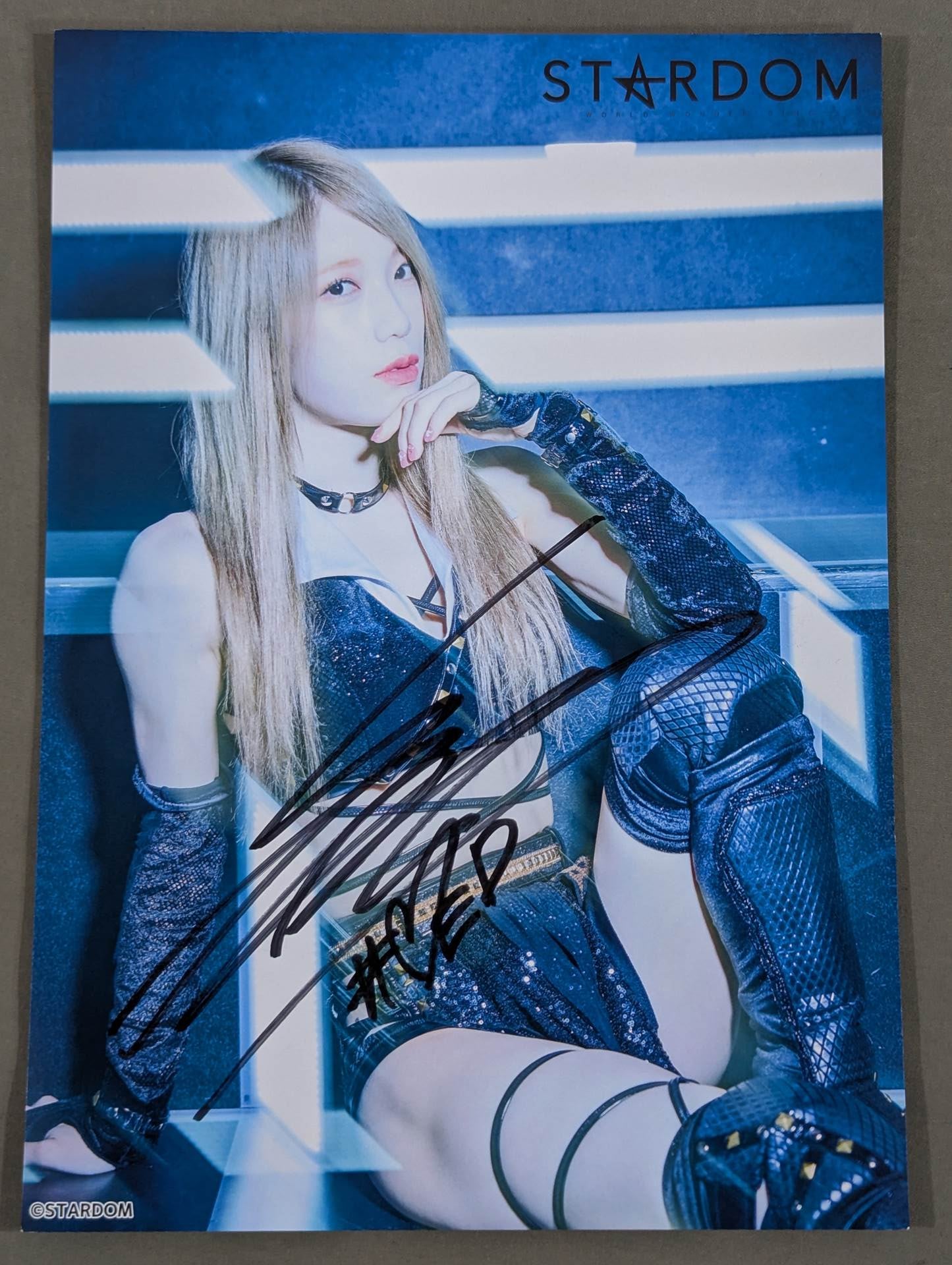 Saki Kashima  hand signed autograph  Starda Pro-Photo  (K-4)