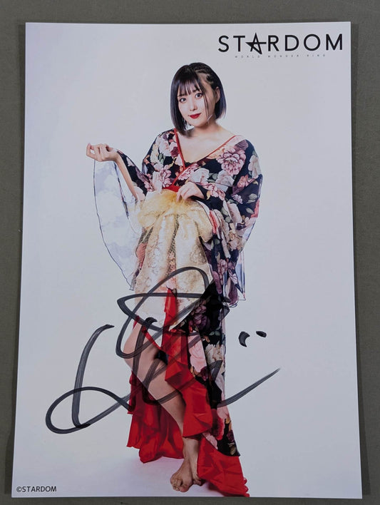 HIMEKA  hand signed autograph  Starda Pro-Photo  (Q-8)