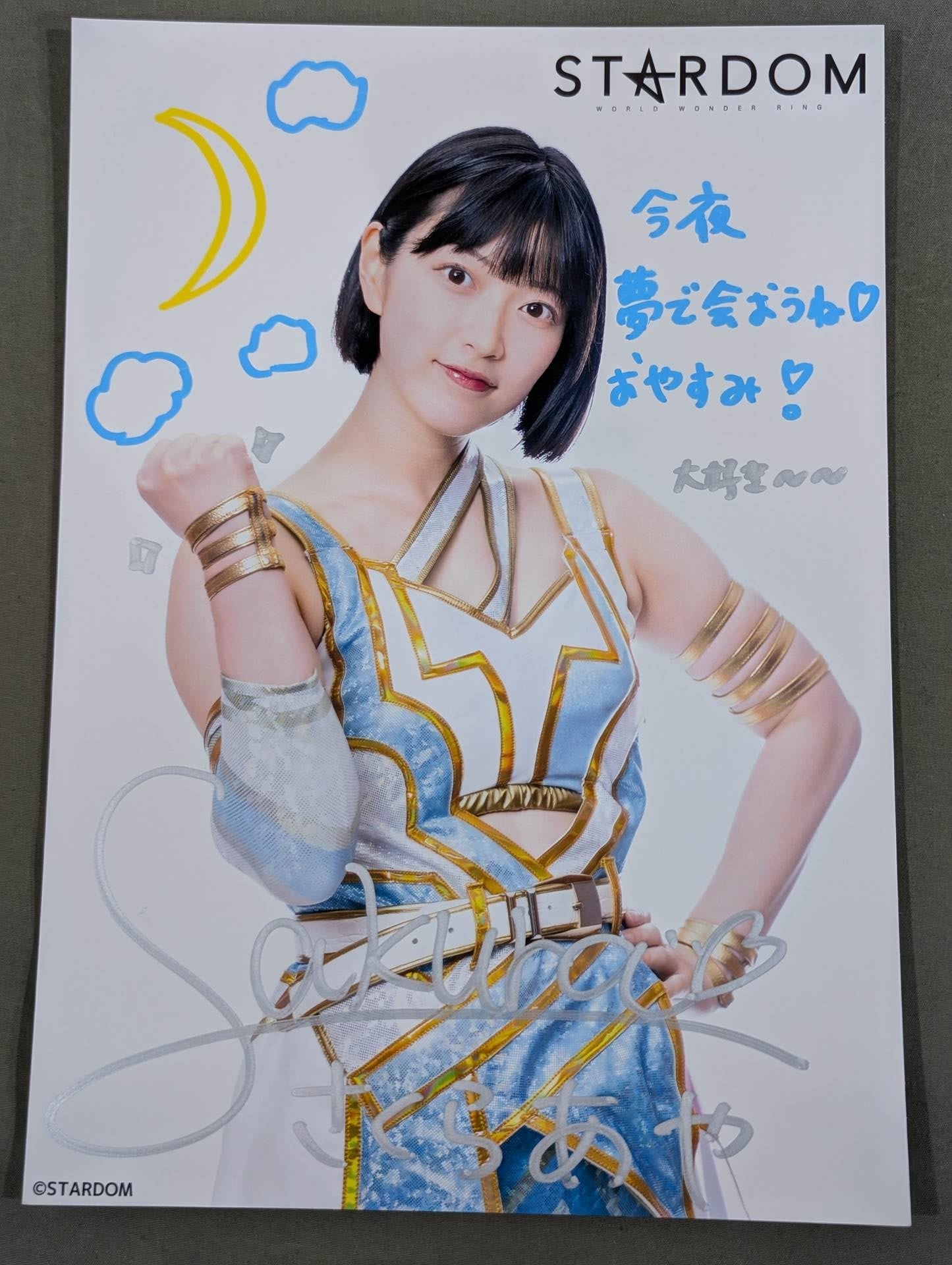 AYA SAKURA  hand signed autograph Pro-Photo (A-6)