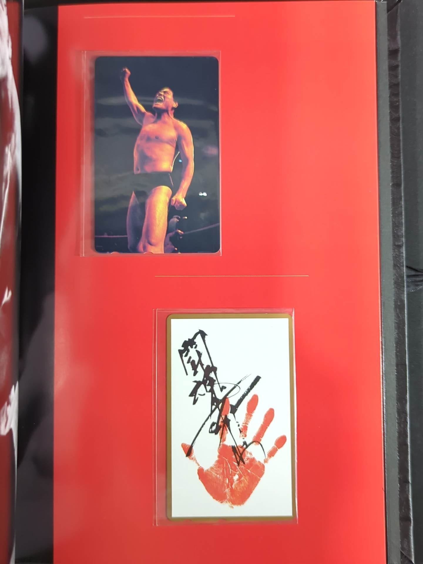Antonio Inoki  Telephone Card [Heat Album]