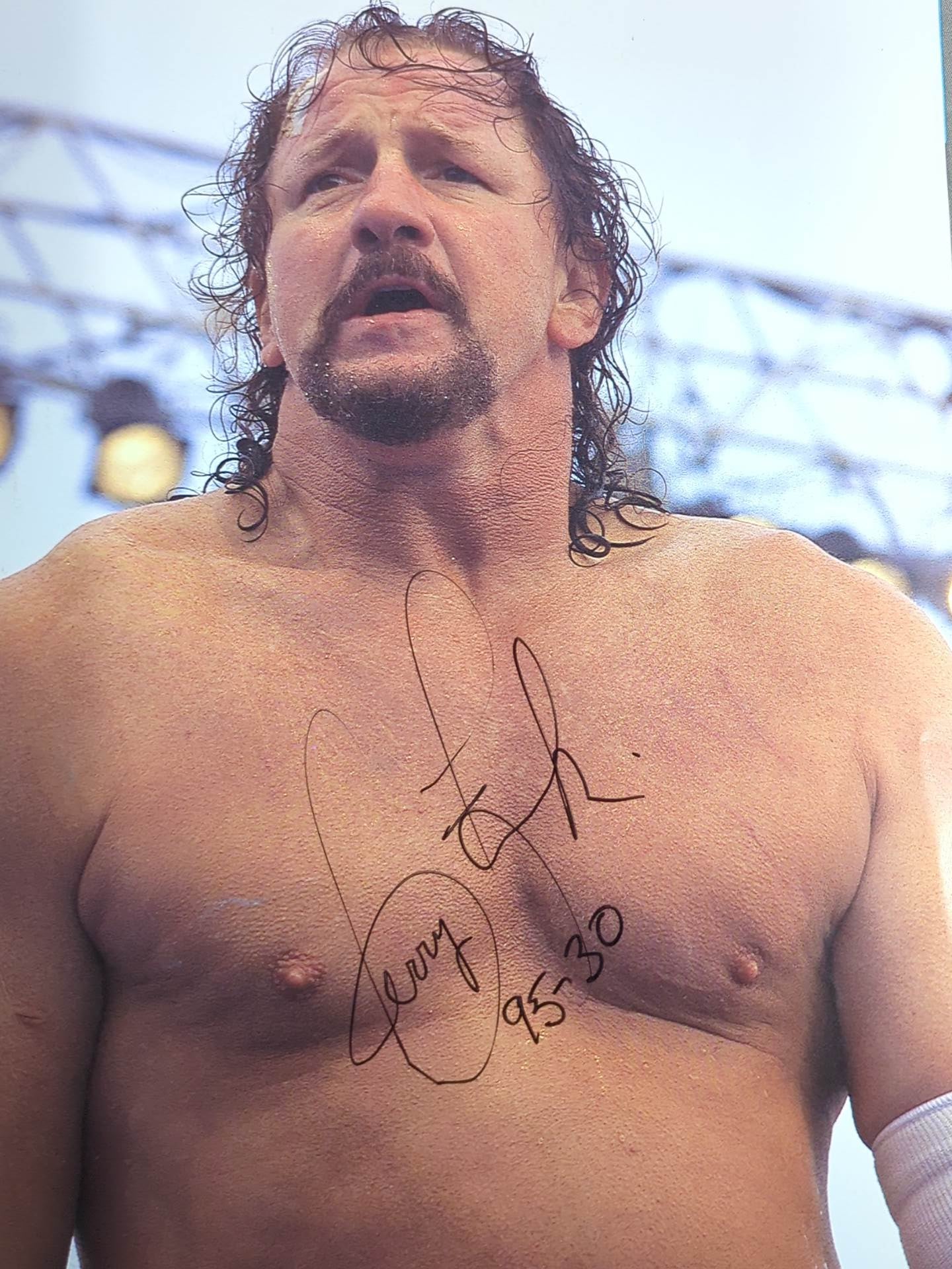 [3 fighters hand signed autograph 】IWA JAPANPro Wrestling  / KAWASAKI DREAM Even indies dream