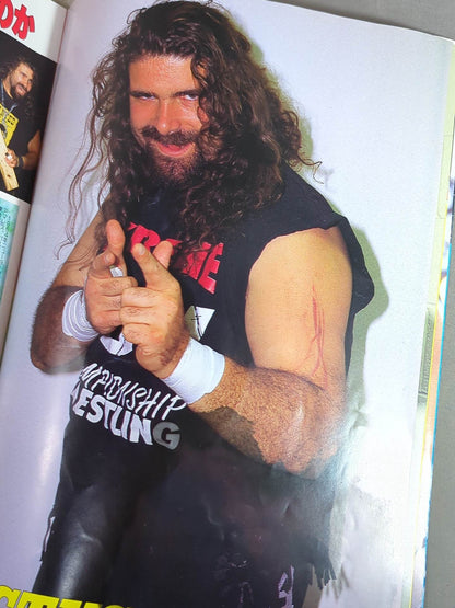 [3 fighters hand signed autograph 】IWA JAPANPro Wrestling  / KAWASAKI DREAM Even indies dream