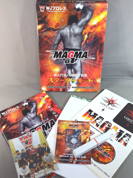 WJ Pro Wrestling  Flag Raising Commemorative Starter Kit MAGMA01