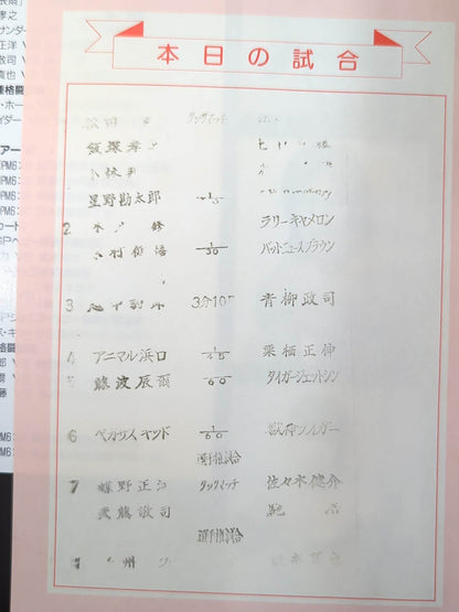 ★長州vs橋本 IWGP戦★ 闘魂スペシャル62