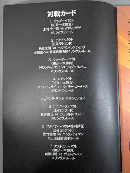 RINGS / BLAZE UP 炎上