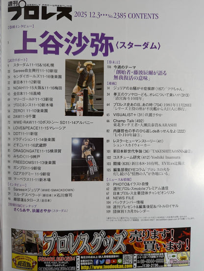 週刊プロレス2385